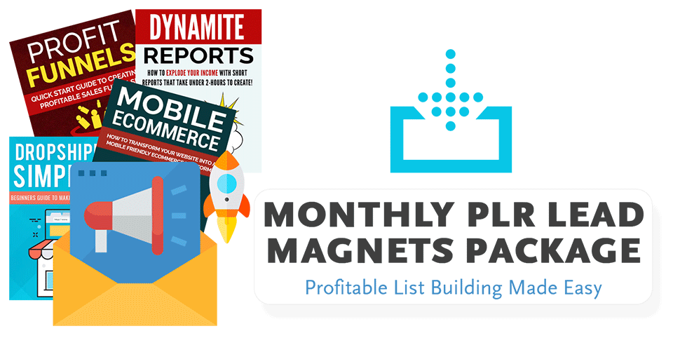 Monthly PLR Lead Magnets Package