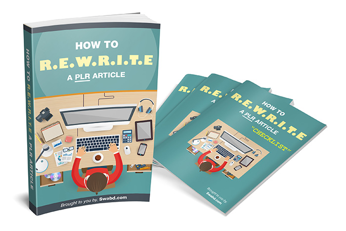 How To R.E.W.R.I.T.E. A PLR Article