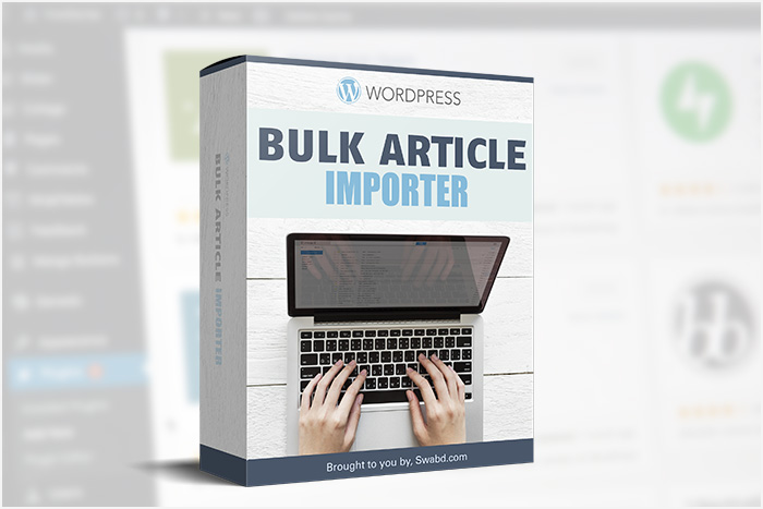 Wordpress Bulk Article Importer